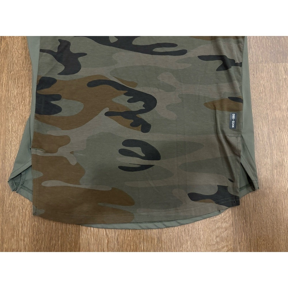 ASRV Mens Camo Training Workout Tank Top Size Small Green DSG-0144 - Picture 7 of 8
